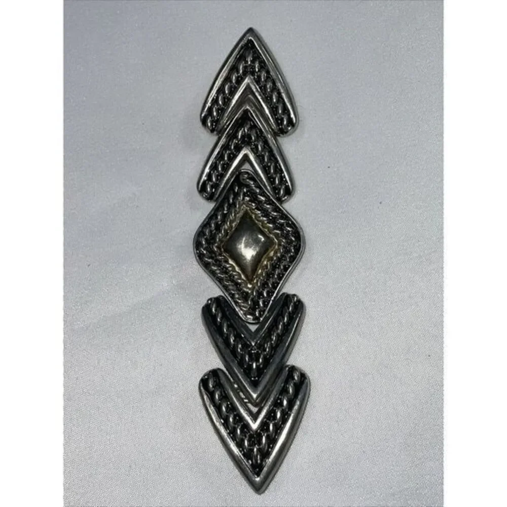 Dame‎ Belt Women's Belt Buckle Gold Silver 7x 1.5